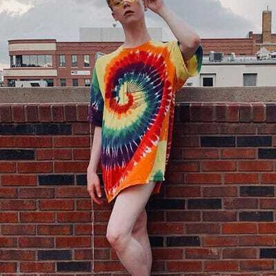 Vintage + Recycled Tie Dyes