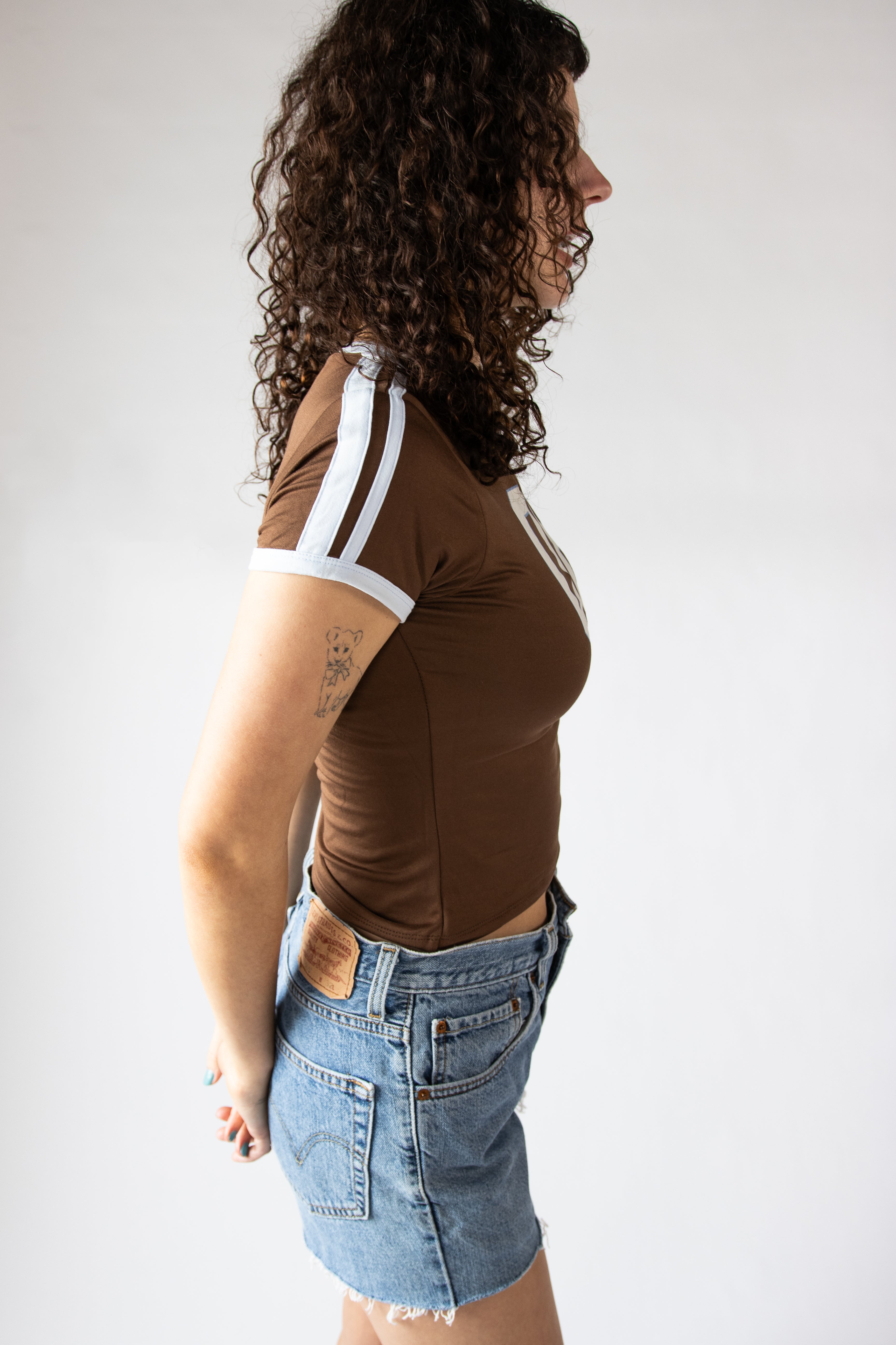 Double Layer Ringer Jersey T-Shirt