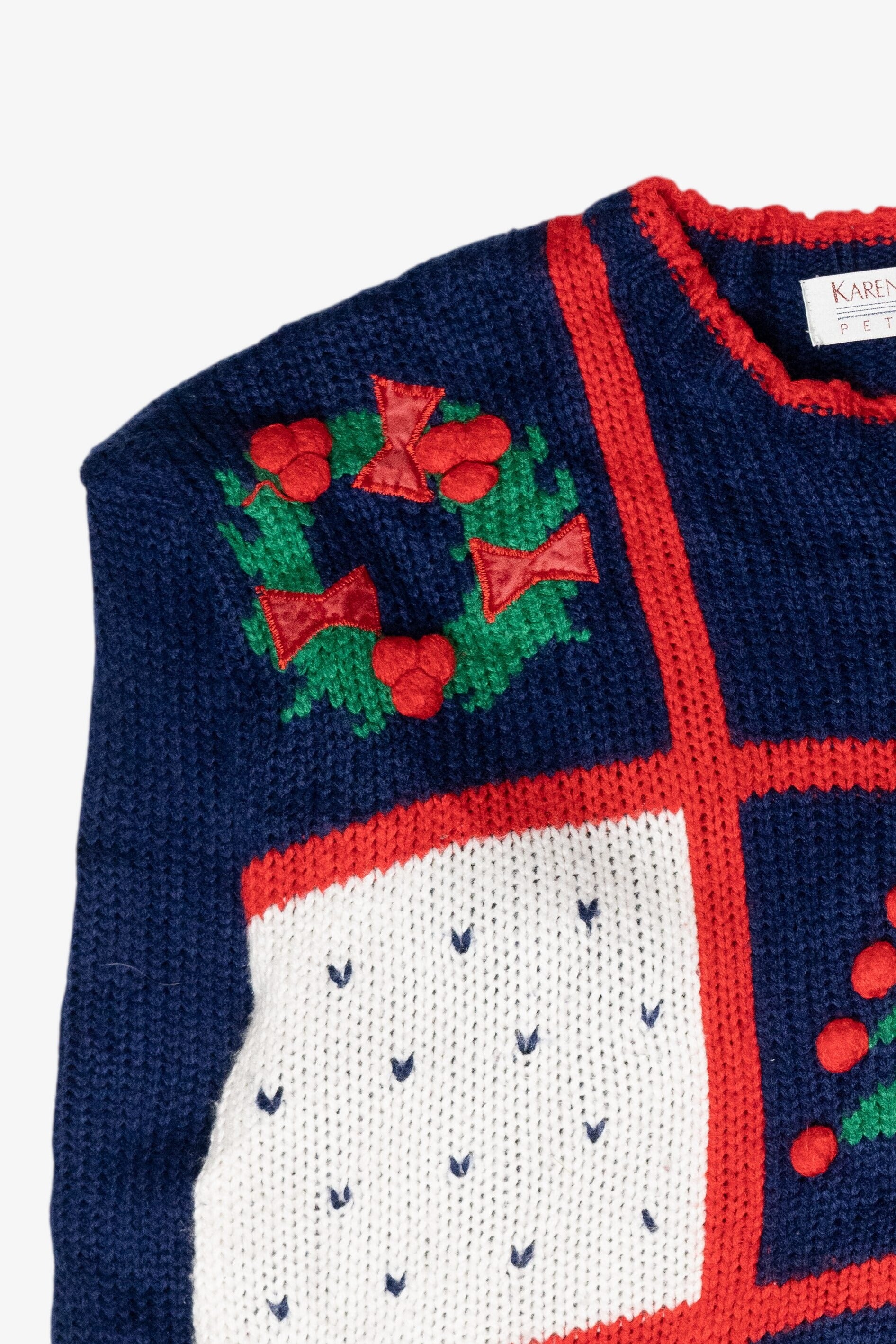 Icon Gird Vintage Ugly Christmas Sweater (1980s)