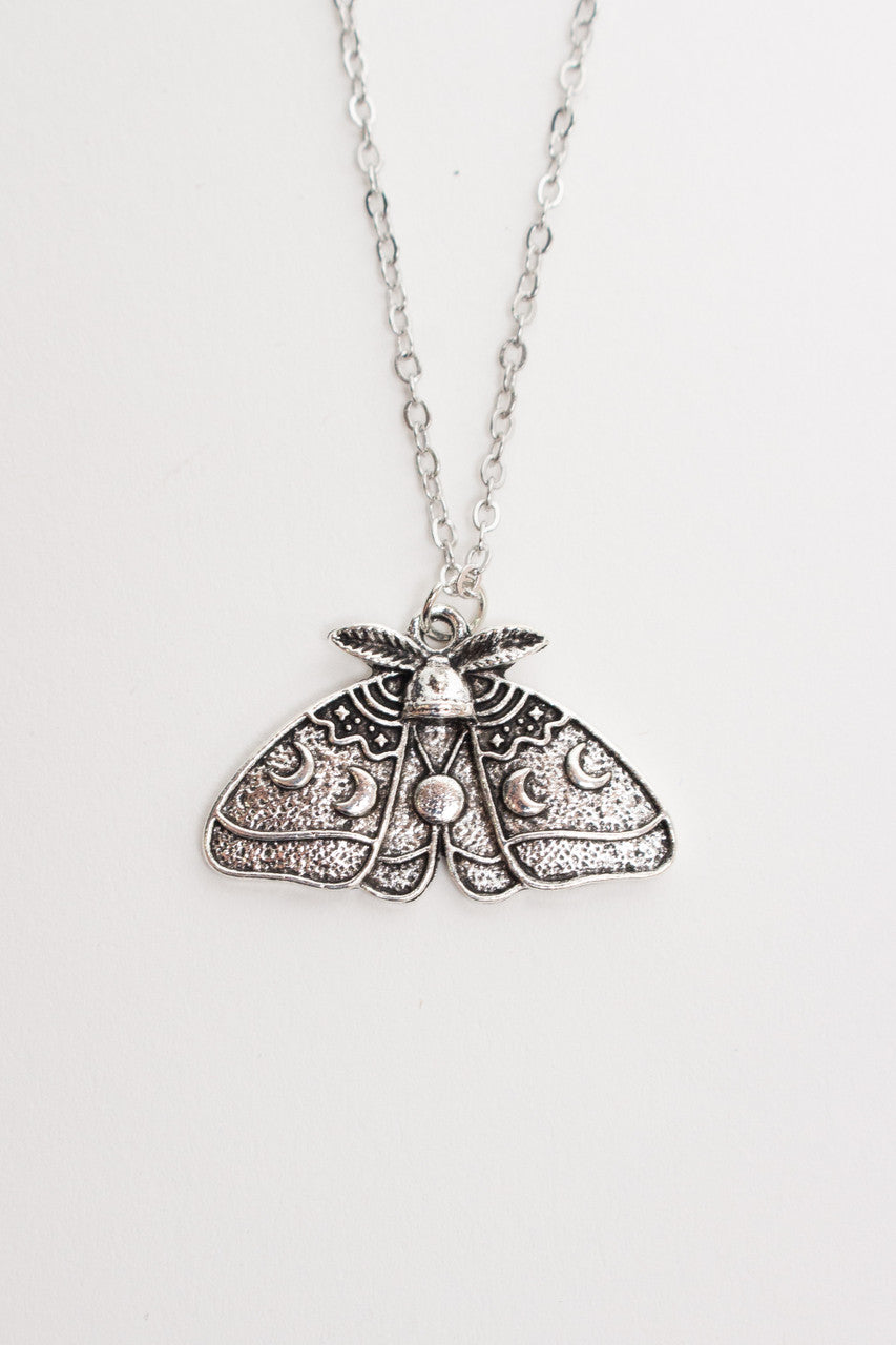 Moon Moth Necklace