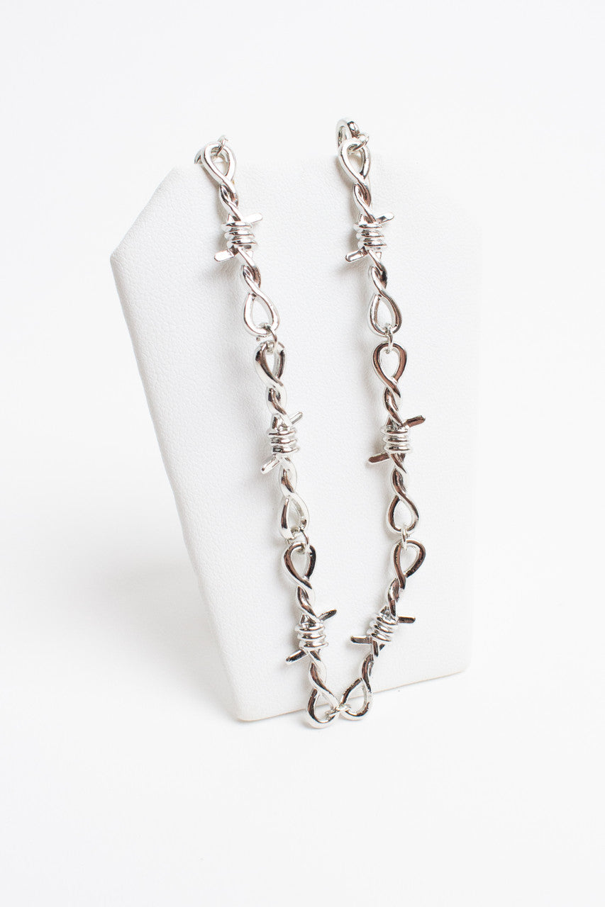 Barbed Wire Necklace