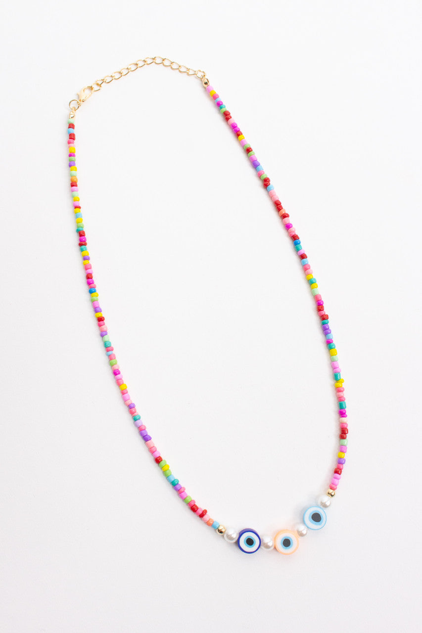 Beaded Charm Necklaces
