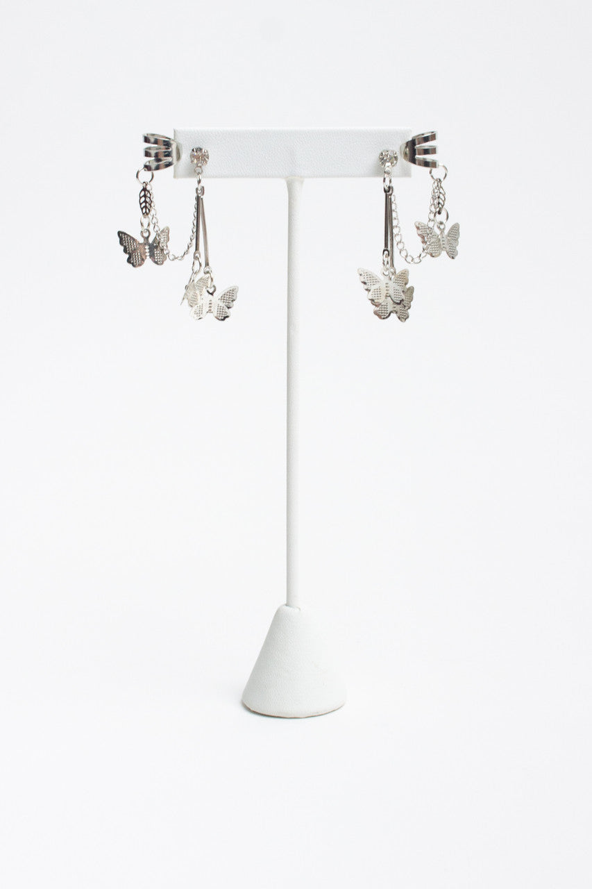 Butterfly Cuff Earrings