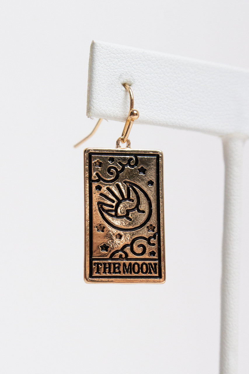 The Moon Tarot Earrings