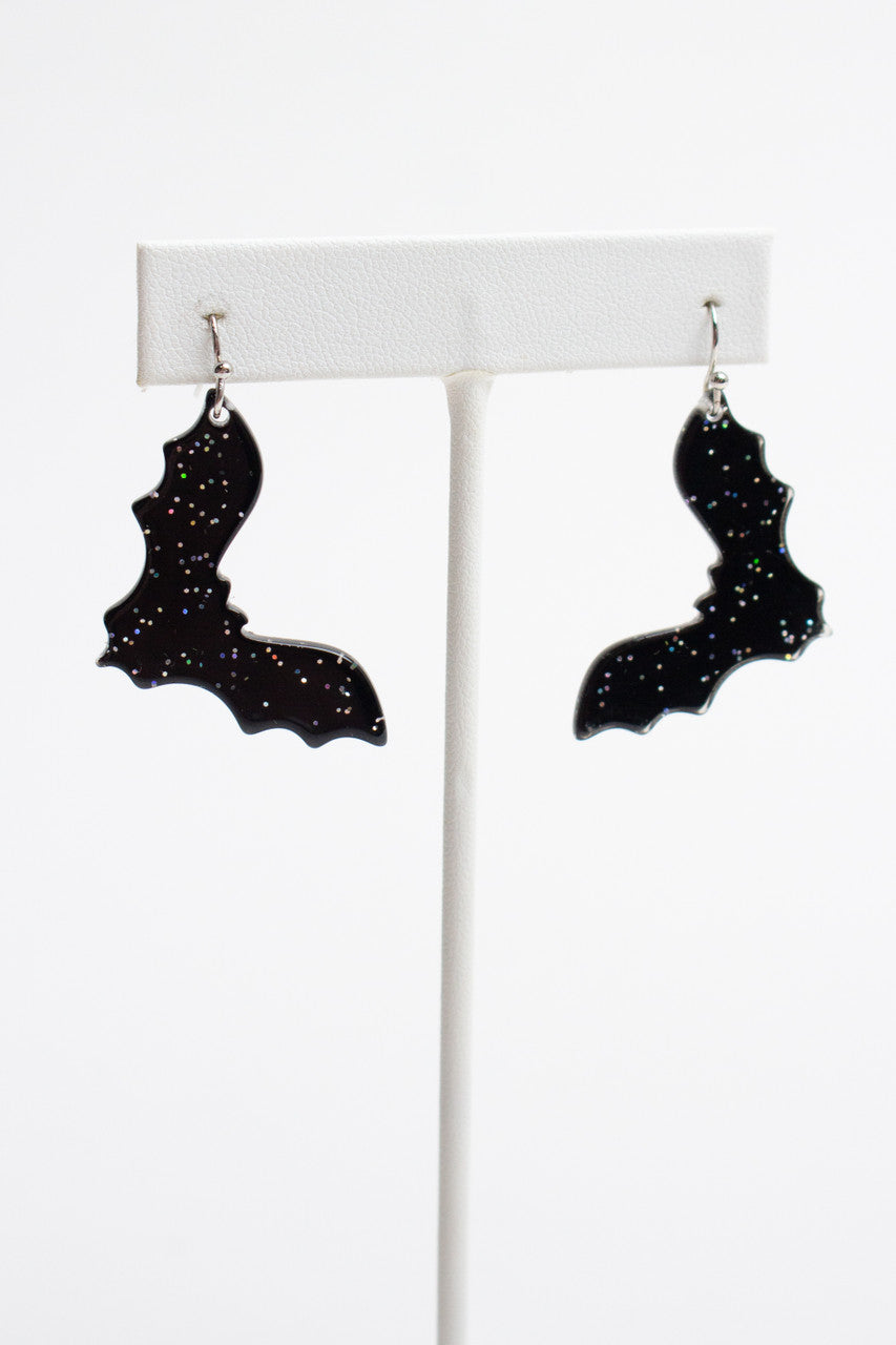 Sparkle Bats Earrings