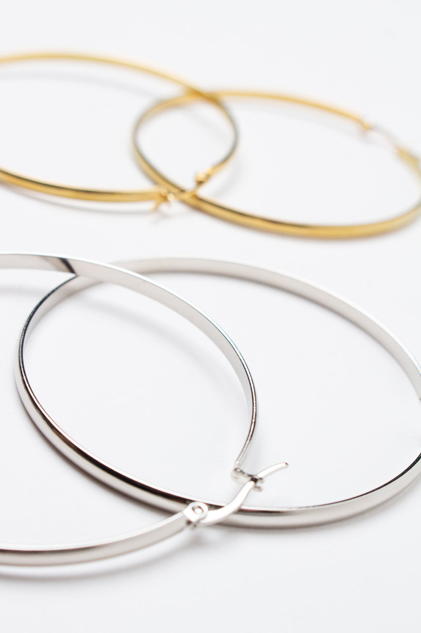 Large Hoop Earrings