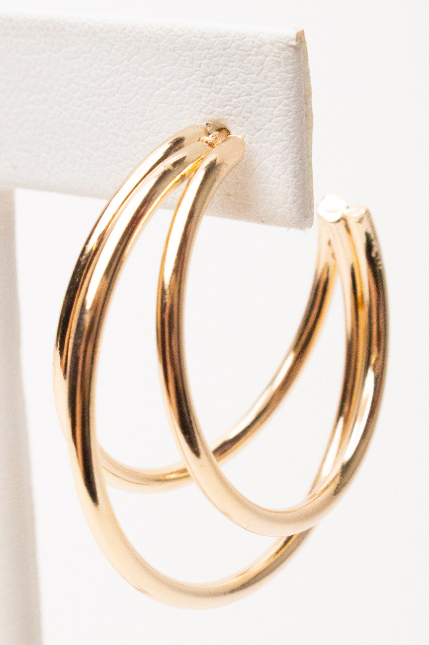 Triple Hoop Earrings