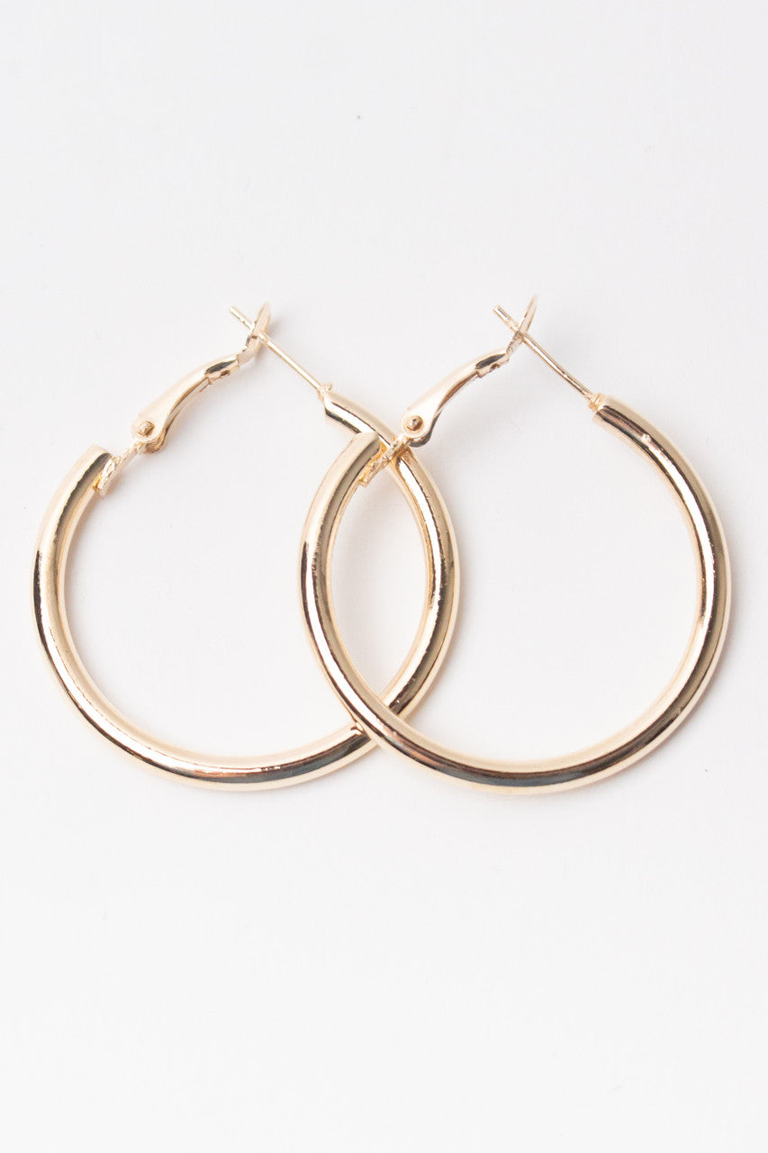 Basic Hoop Earrings Set