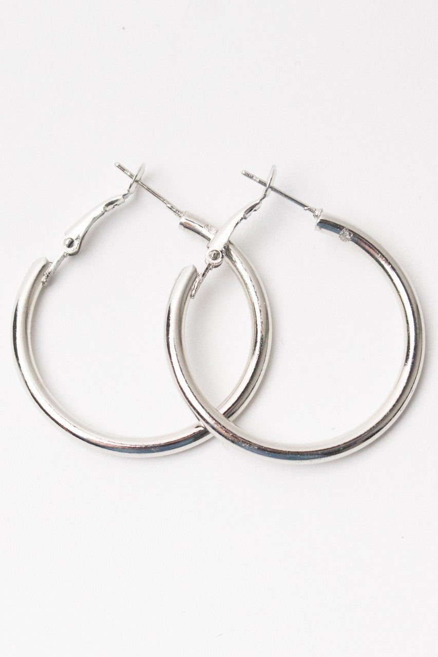 Basic Hoop Earrings Set