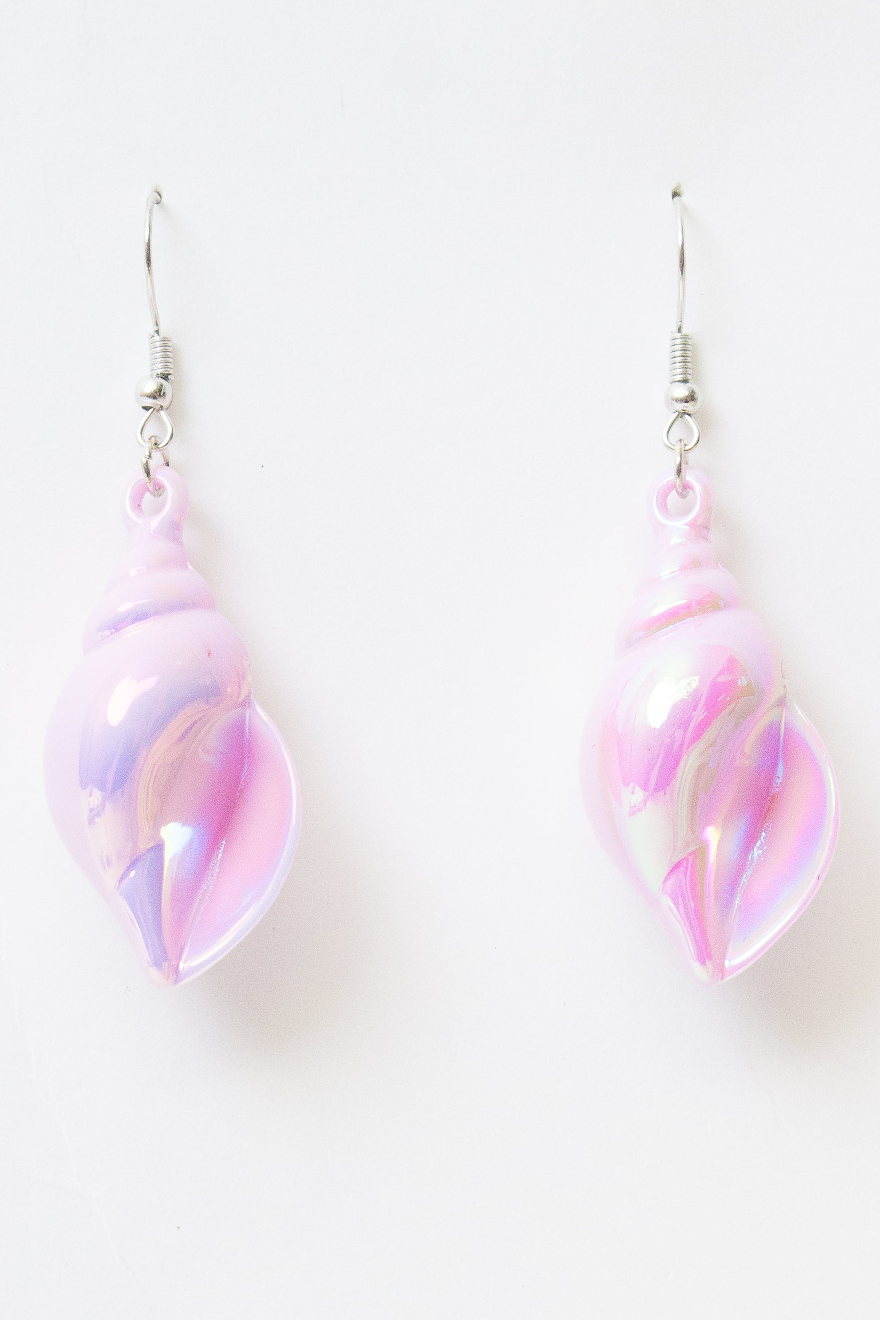 Iridescent Sea Shell Earrings