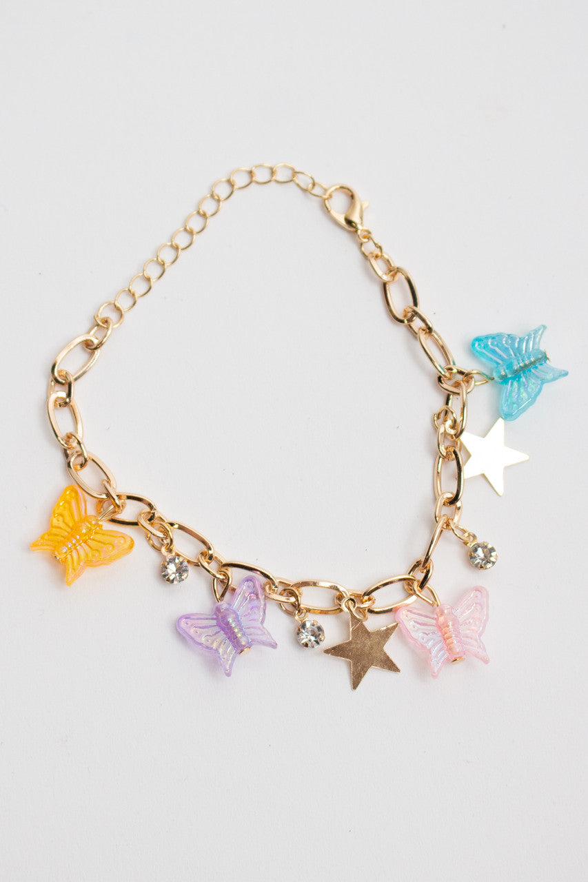 Butterfly Charm Bracelet