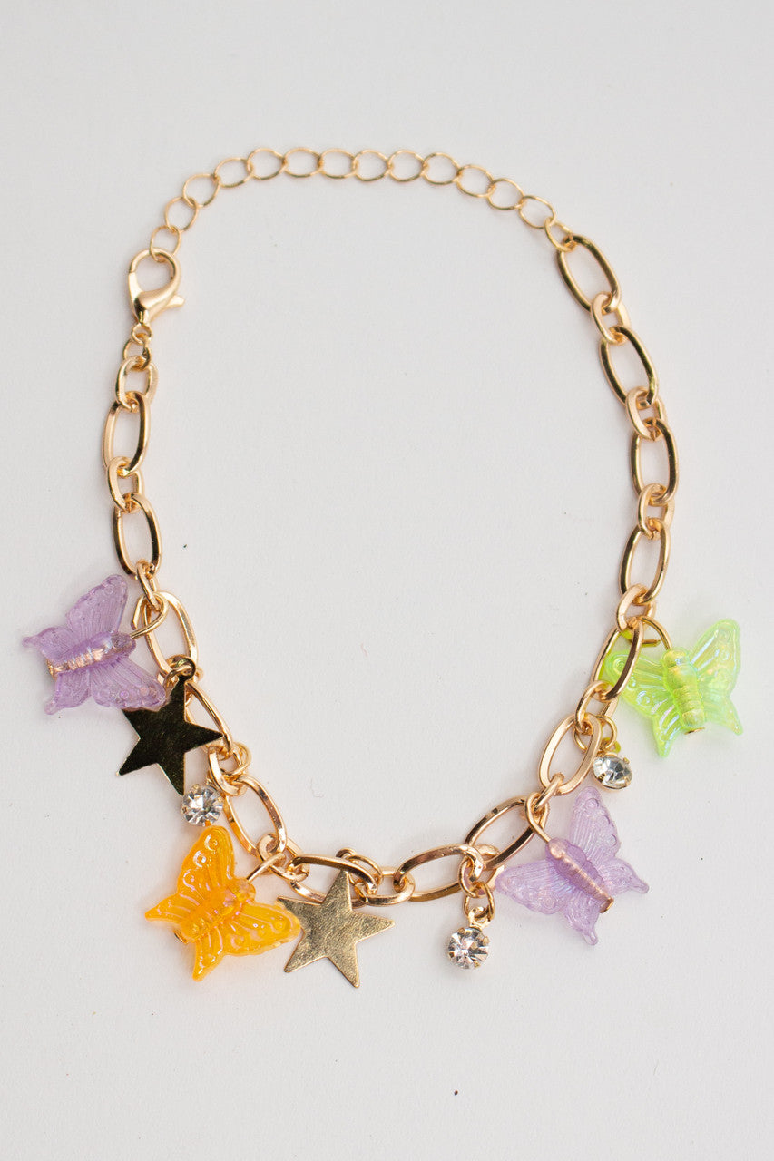 Butterfly Charm Bracelet