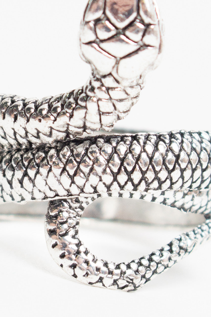 Silver Snake Ring