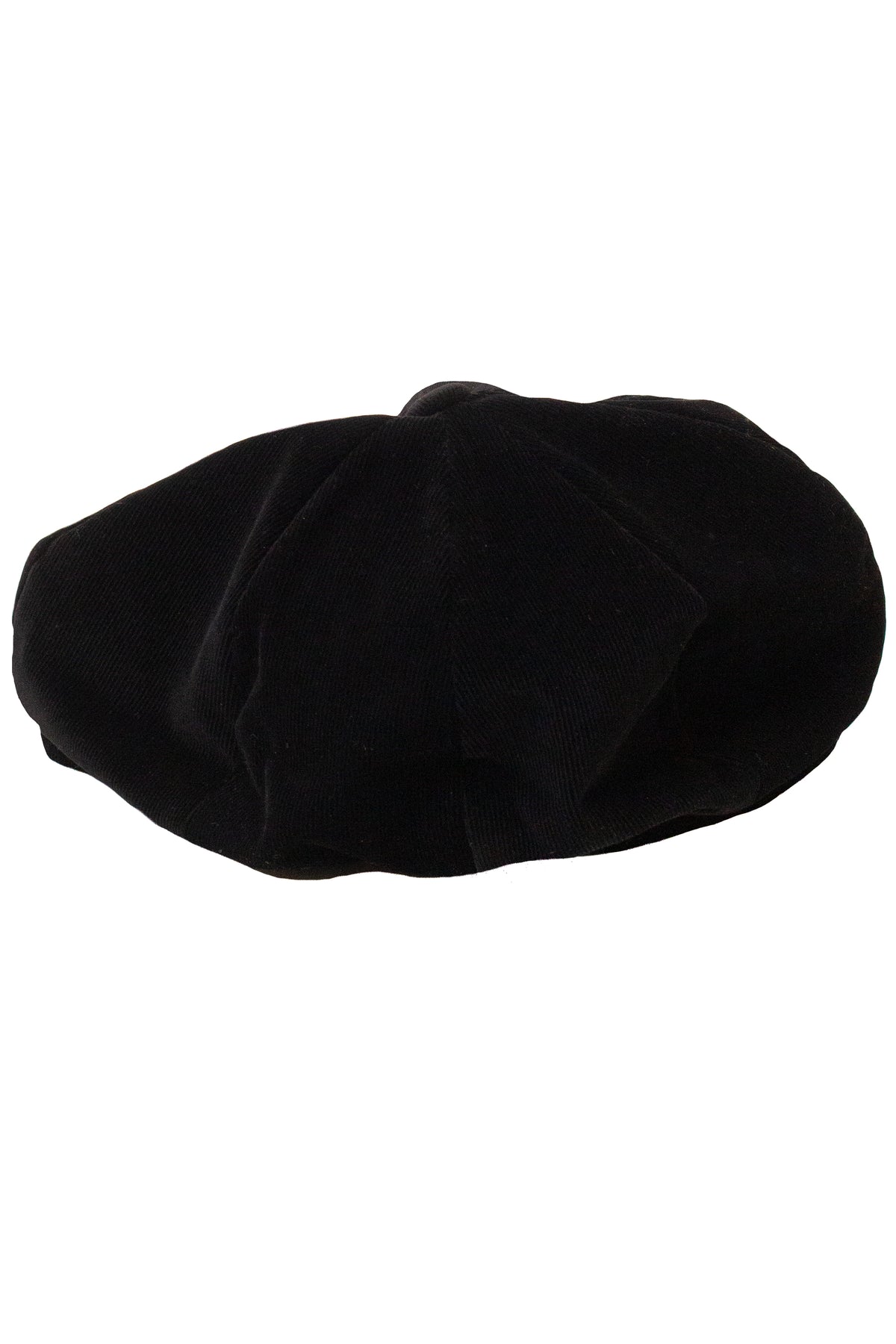 Velvet Corduroy Chain Cabbie Hat