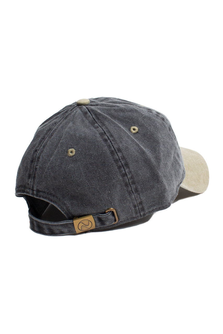Charcoal & Khaki Dad Hat