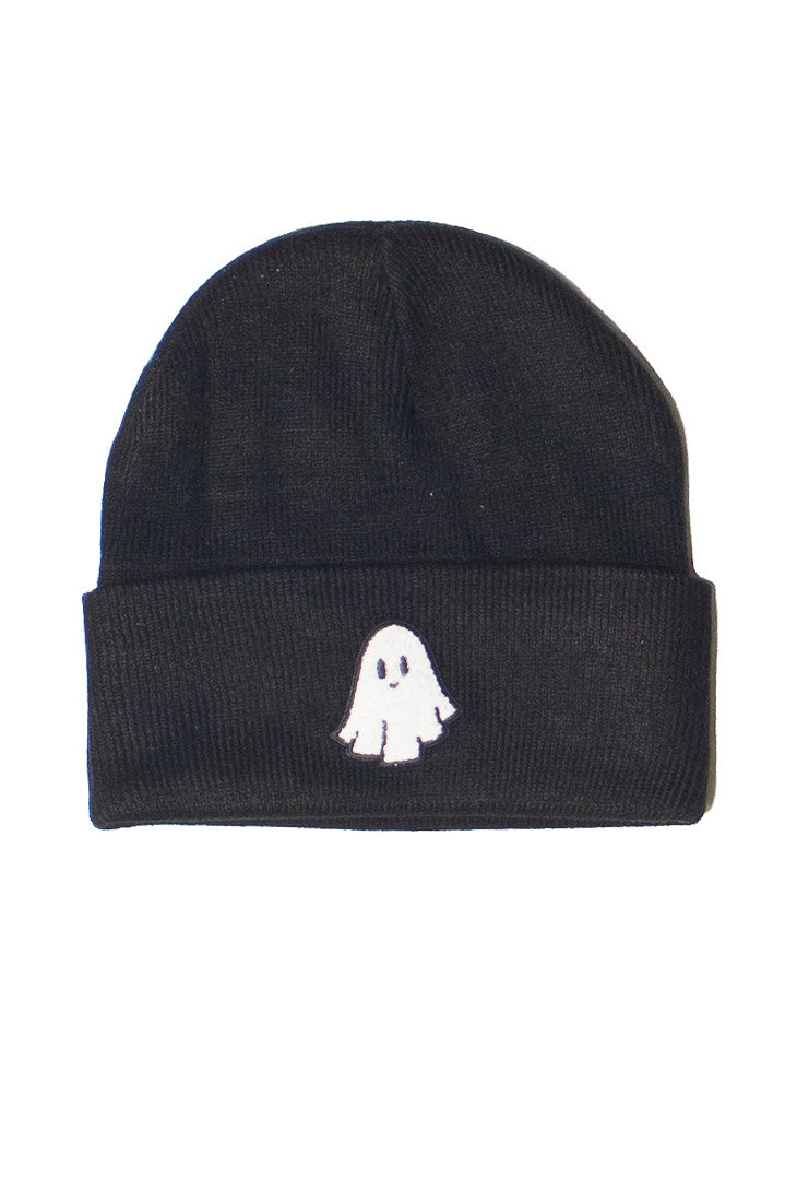 Cute Ghost Patch Beanie