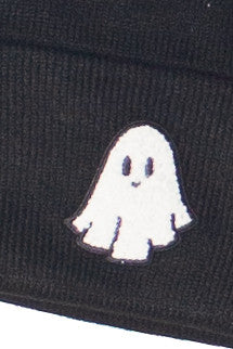 Cute Ghost Patch Beanie