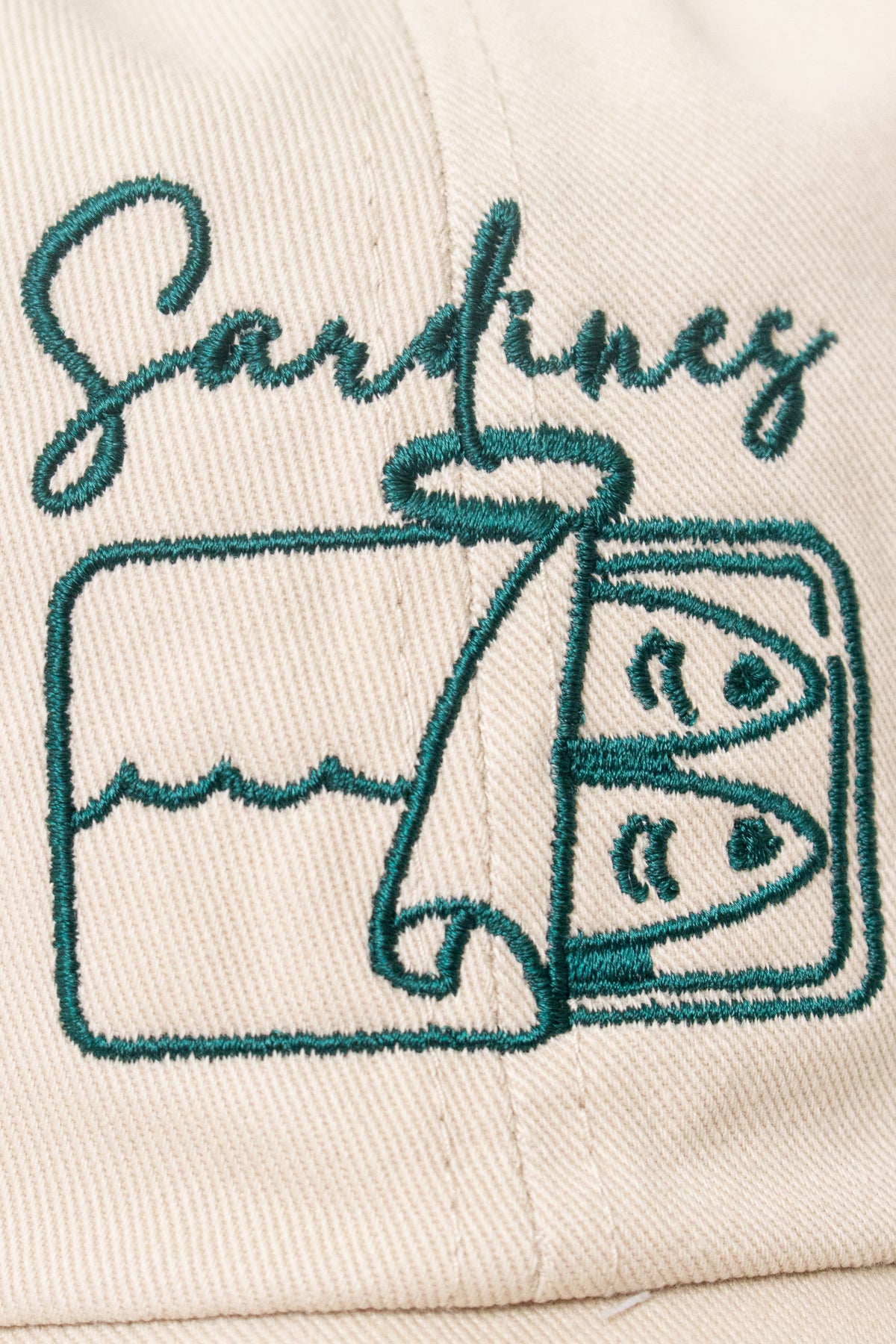 Embroidered Sardines Hat
