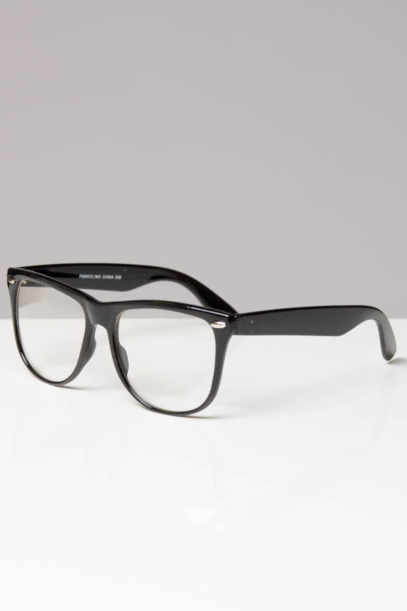 Square Clear Glasses