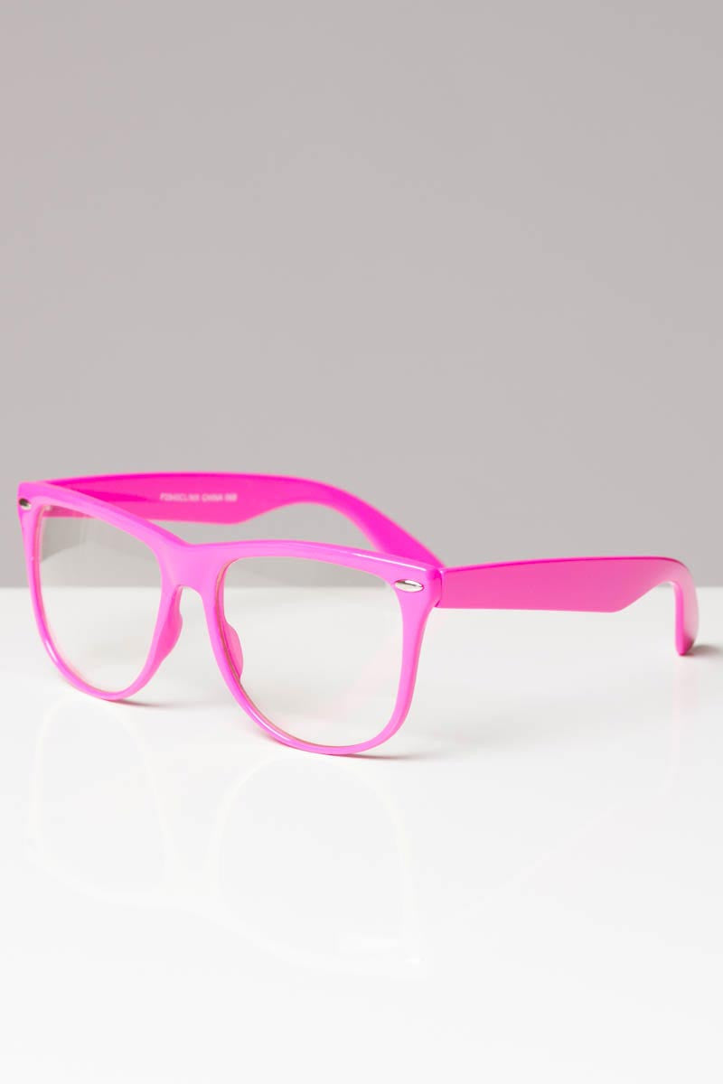 Square Clear Glasses