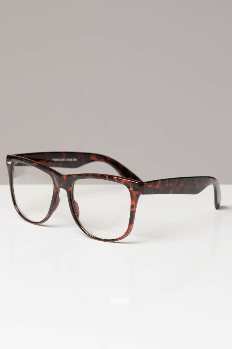 Square Clear Glasses