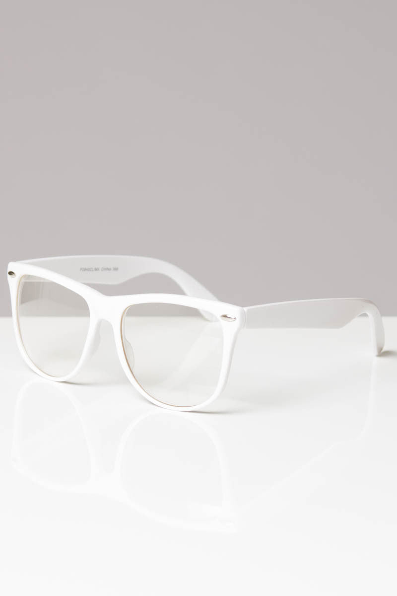 Square Clear Glasses
