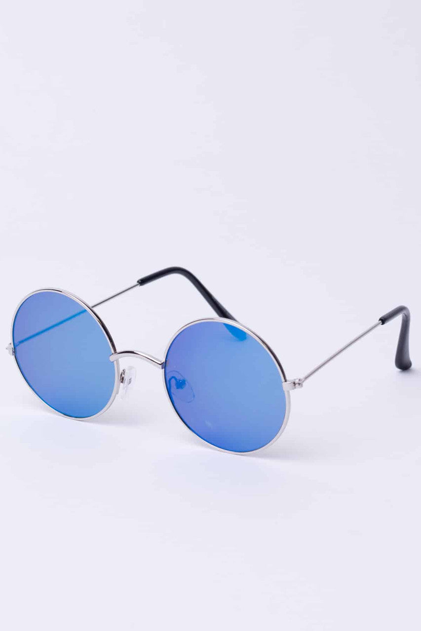 Colored Circle Lens Sunglasses