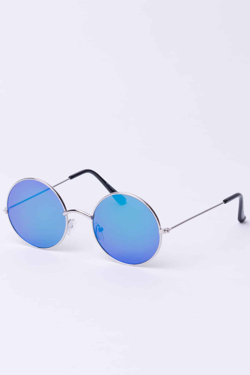 Colored Circle Lens Sunglasses