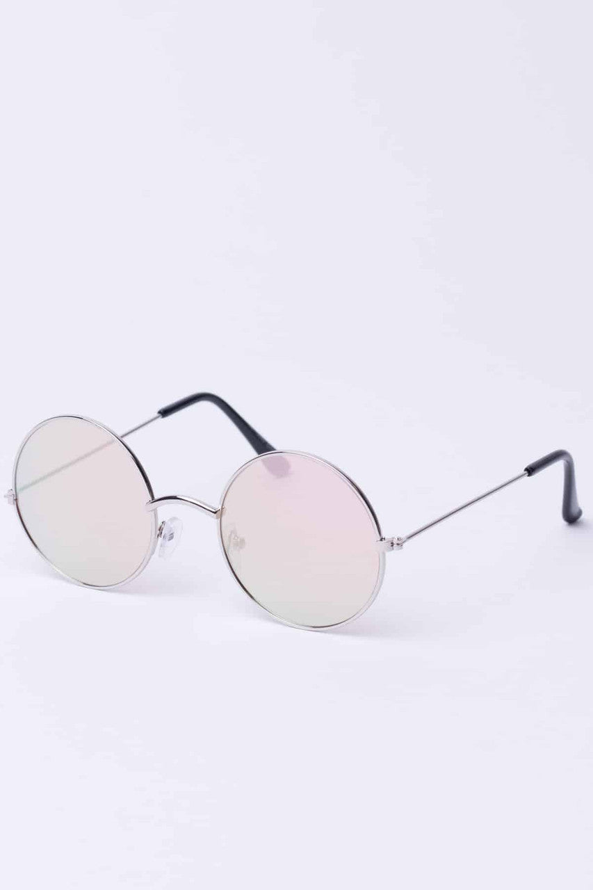 Colored Circle Lens Sunglasses