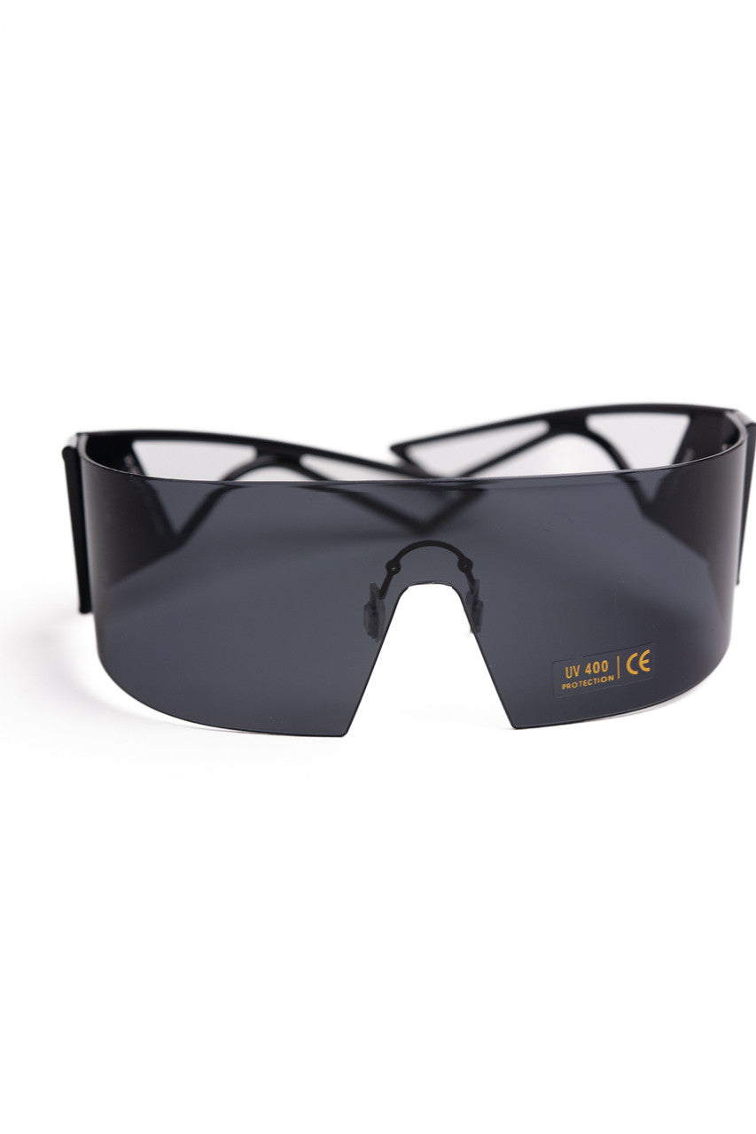 Wraparound Shield Sunglasses