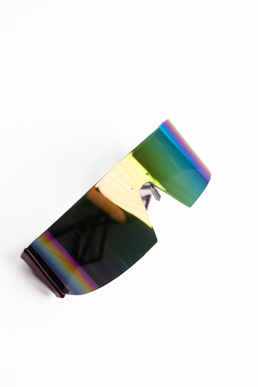 Wraparound Shield Sunglasses