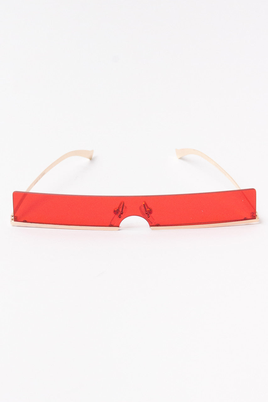 Slim Rimless Sunglasses