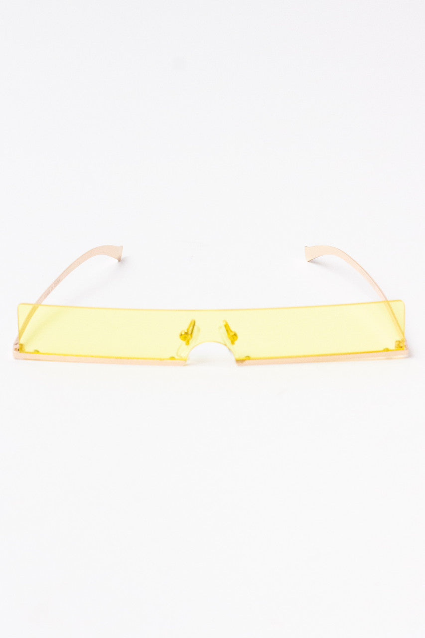 Slim Rimless Sunglasses