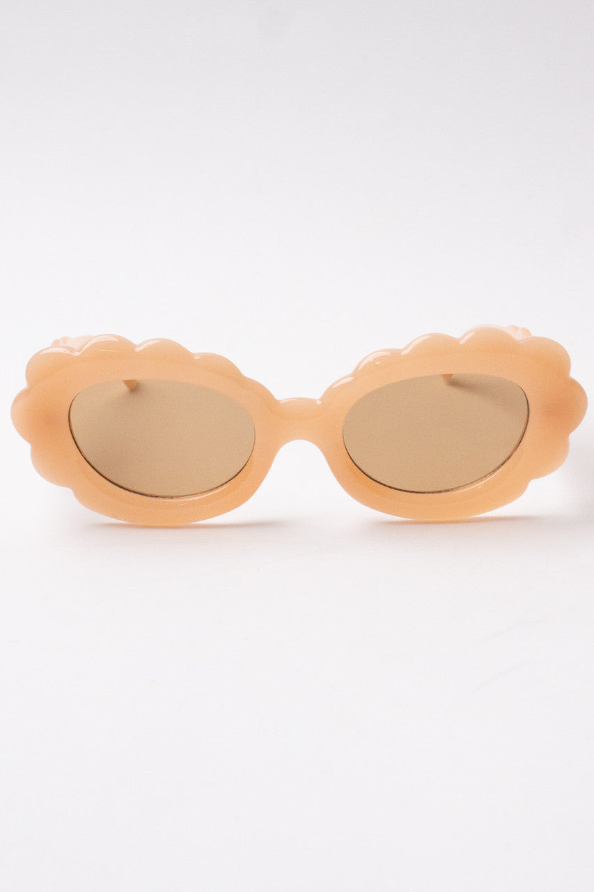 Scallop Edge Sunglasses