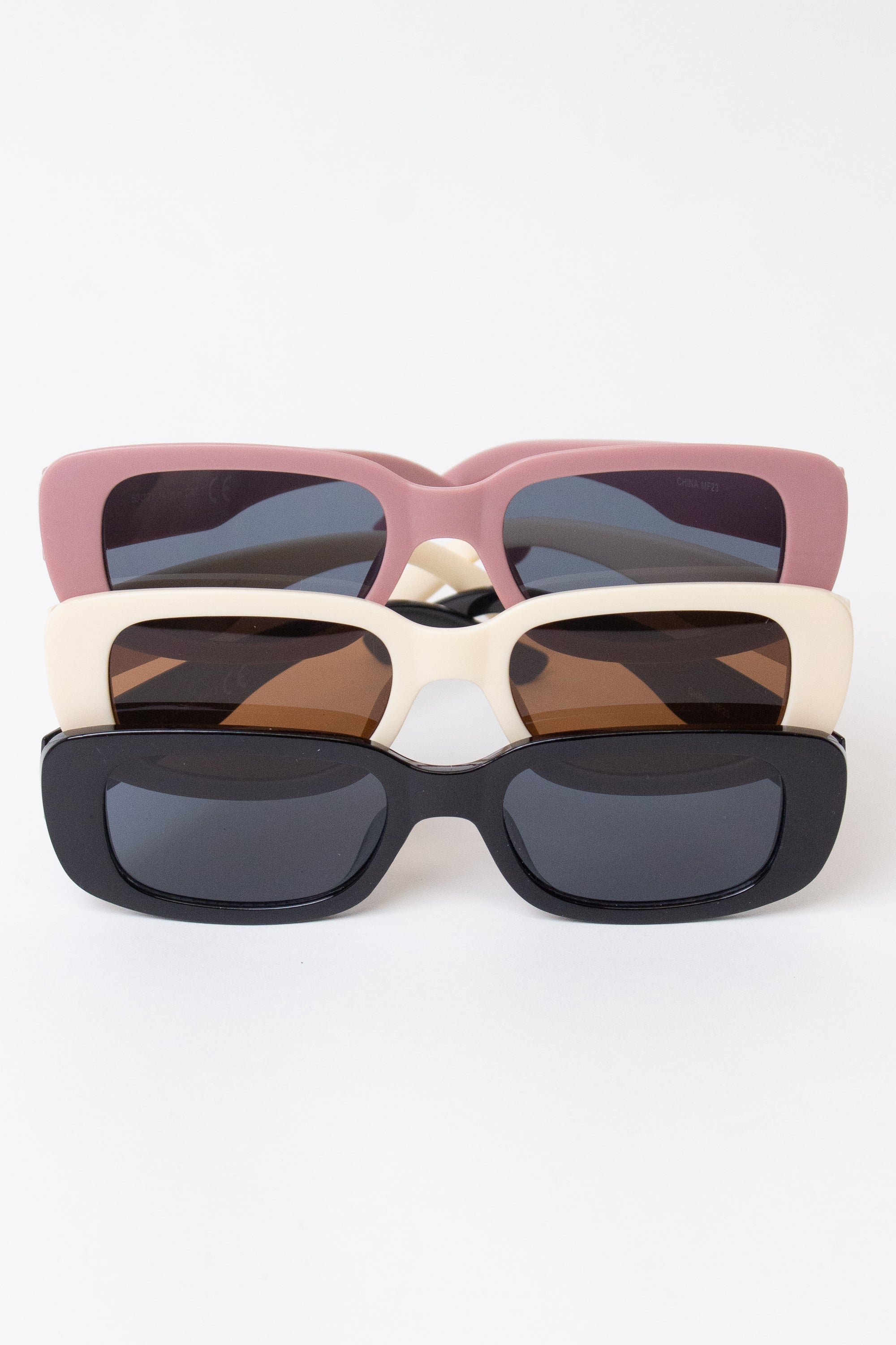 Simple Rounded Rectangle Sunglasses
