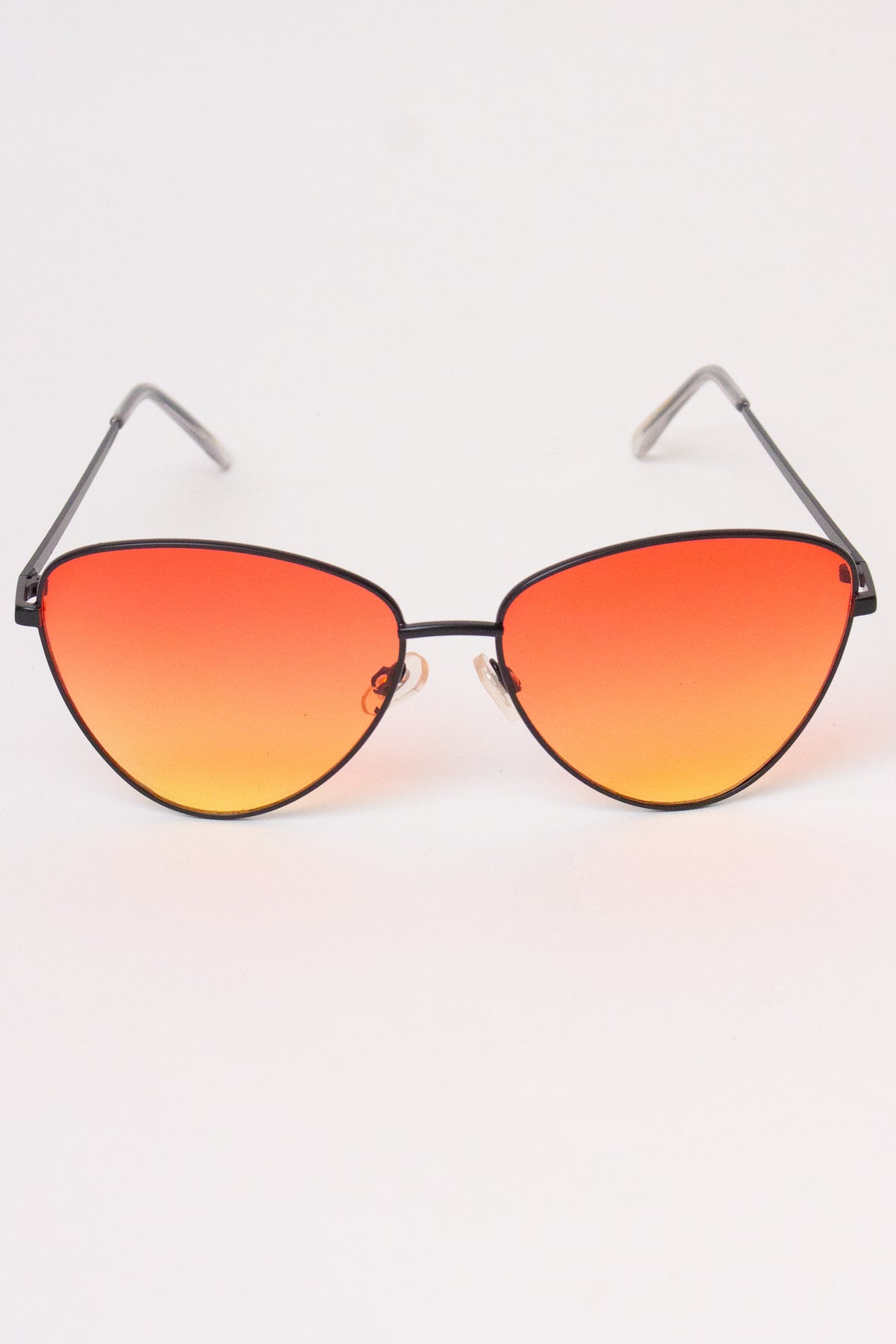 Triangle Ombre Sunglasses - Orange