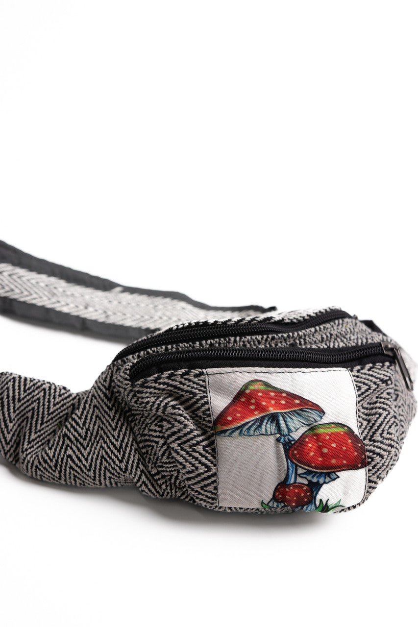 Mushroom Hemp Fanny Pack