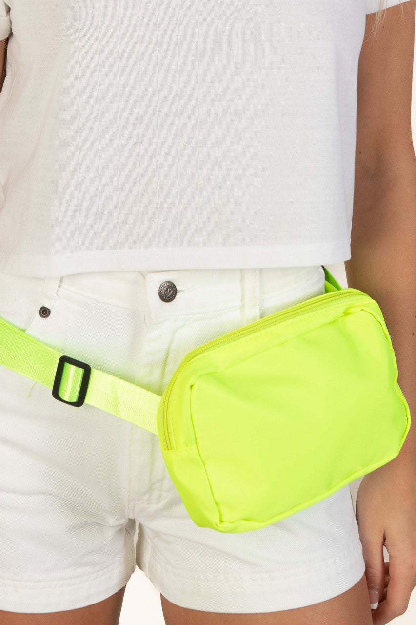 Neon Green Fanny Pack