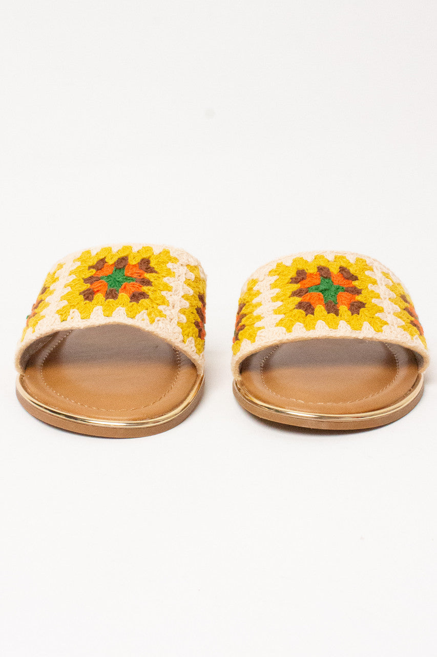 Crochet Slip On Sandals
