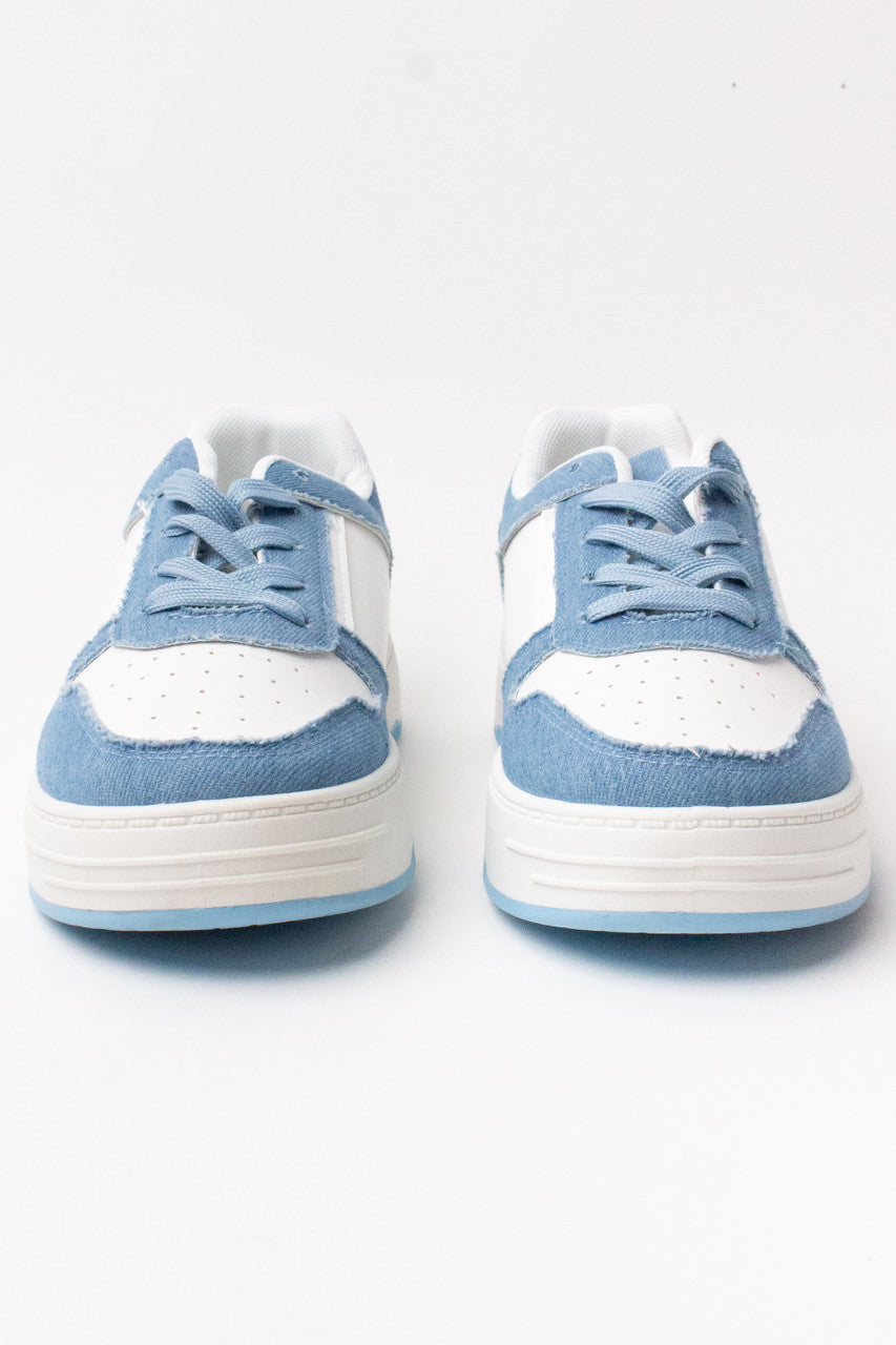 Two Tone Basketball Sneakers