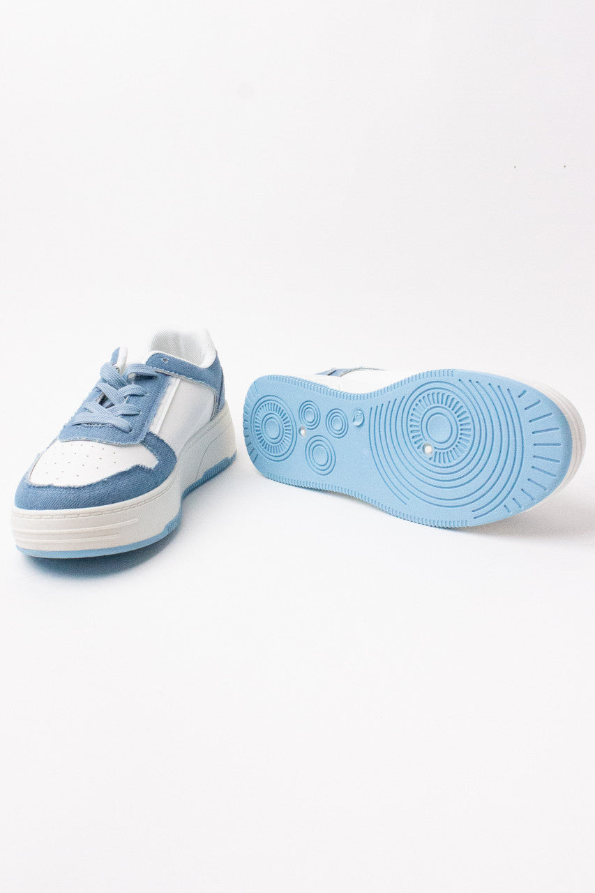 Two Tone Basketball Sneakers
