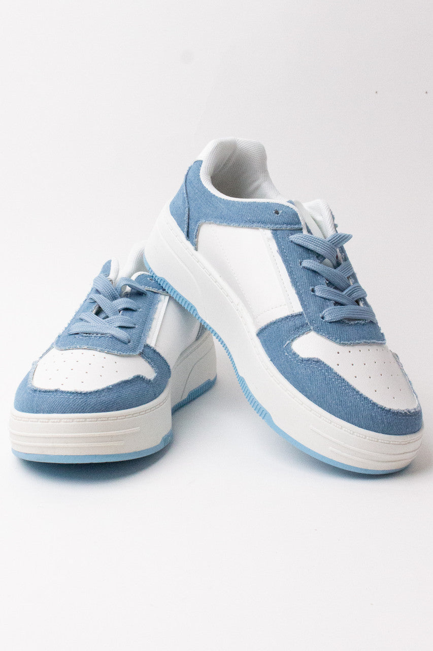 Two Tone Basketball Sneakers