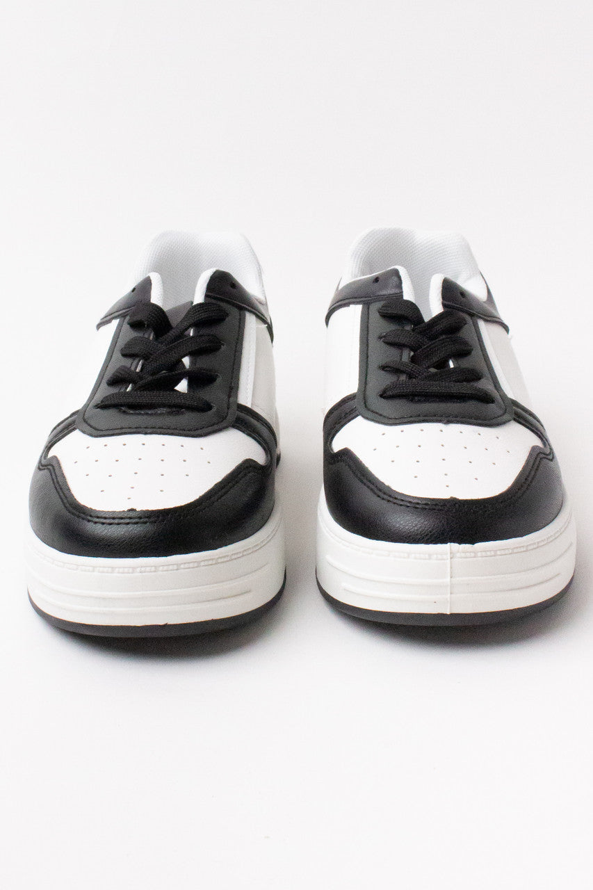Two Tone Basketball Sneakers