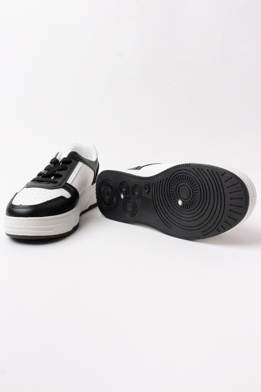 Two Tone Basketball Sneakers