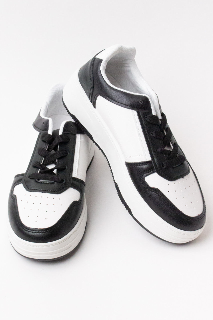 Two Tone Basketball Sneakers
