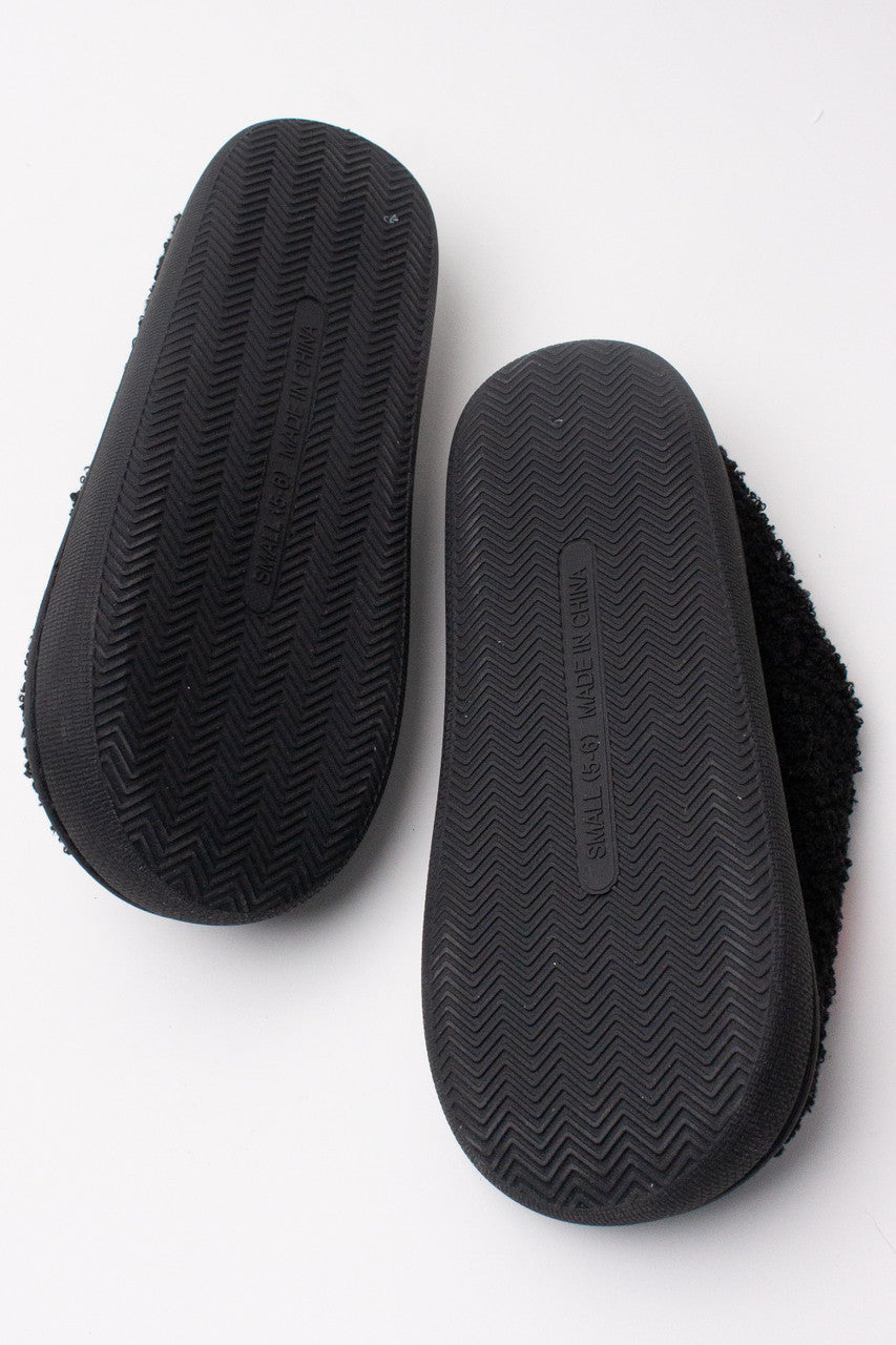 Fuzzy Mushroom Slippers