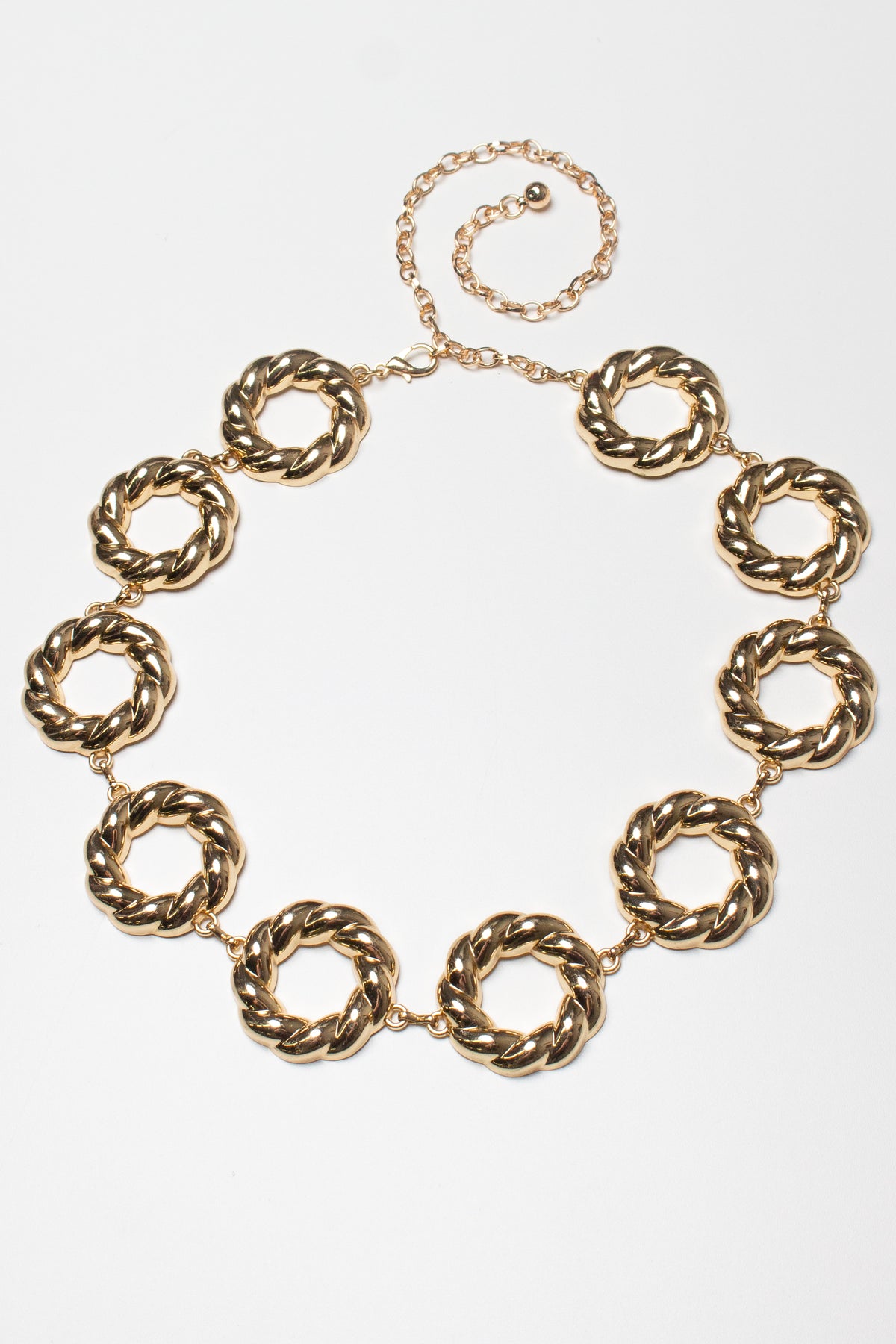 Gold Ring Chain Belt