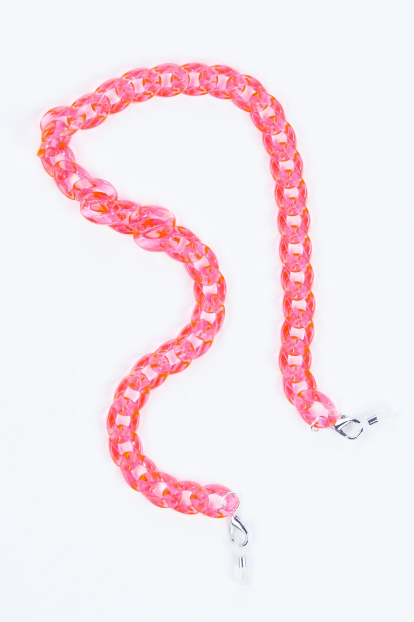 Lucite Mask + Sunglass Chain