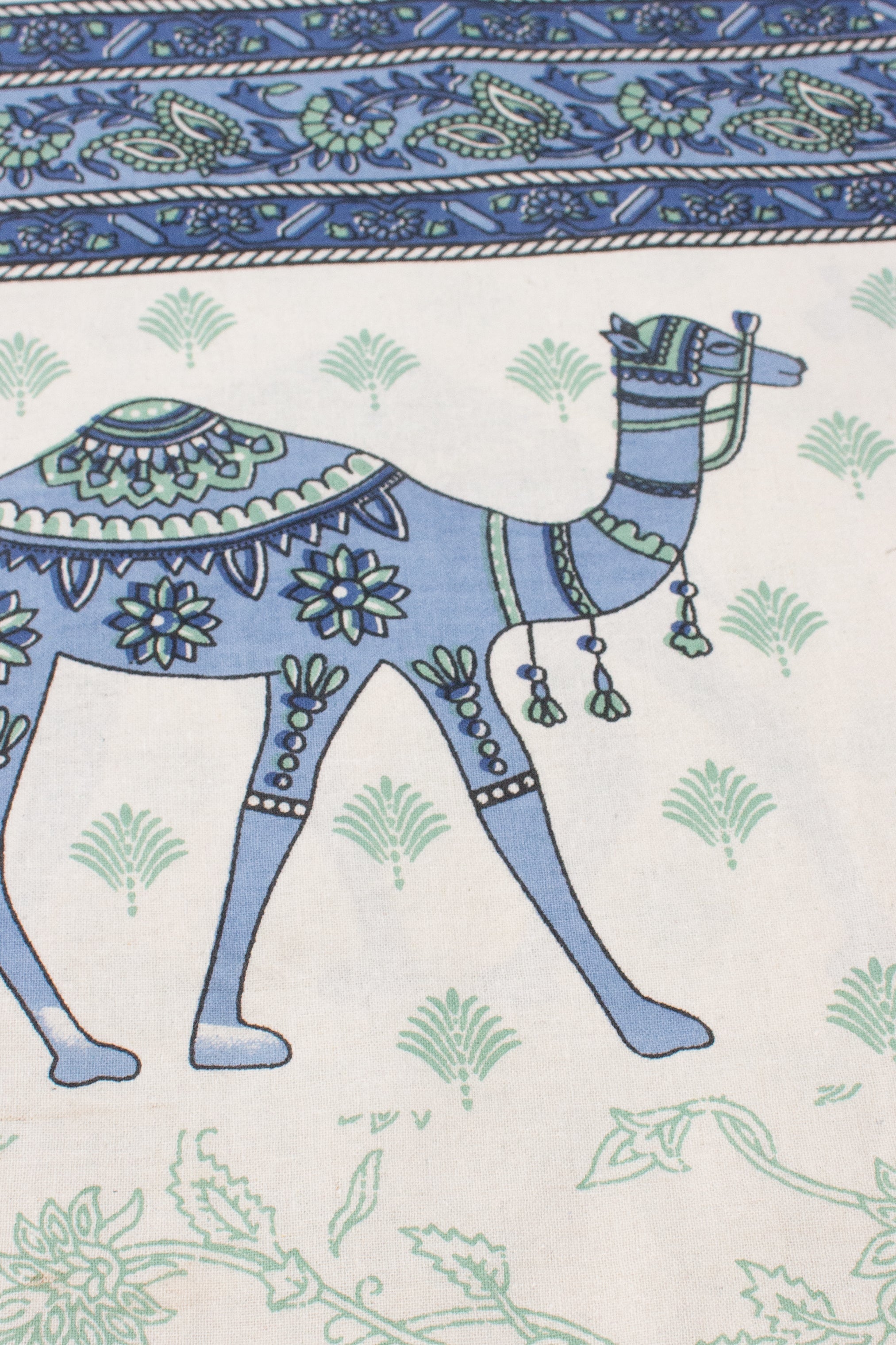Camels Tapestry - Blue