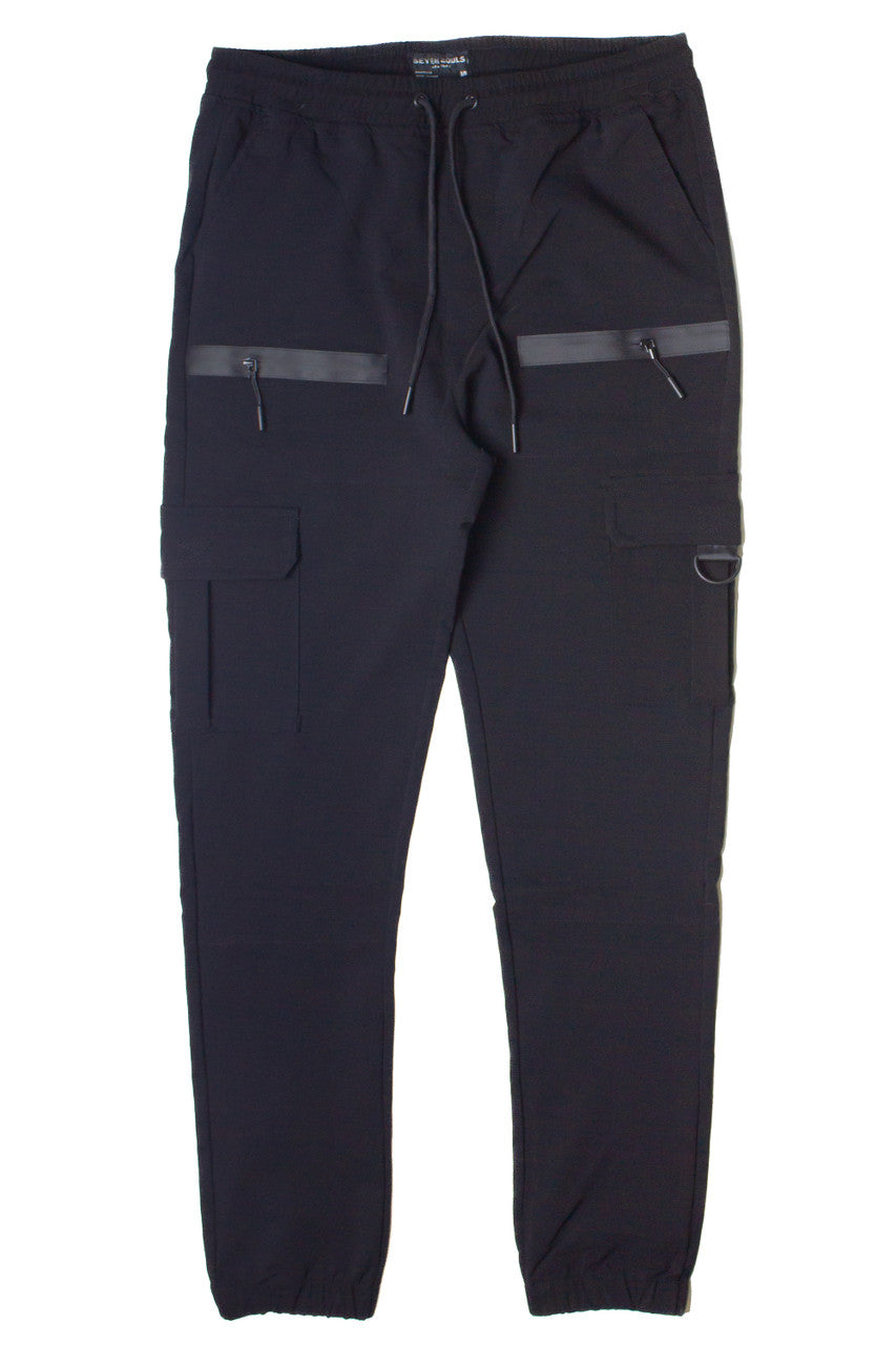 Zipper Cargo Joggers